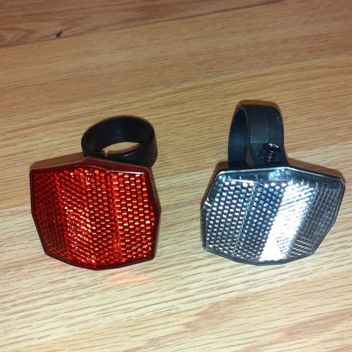 Bike reflectors Front and Rear eBay