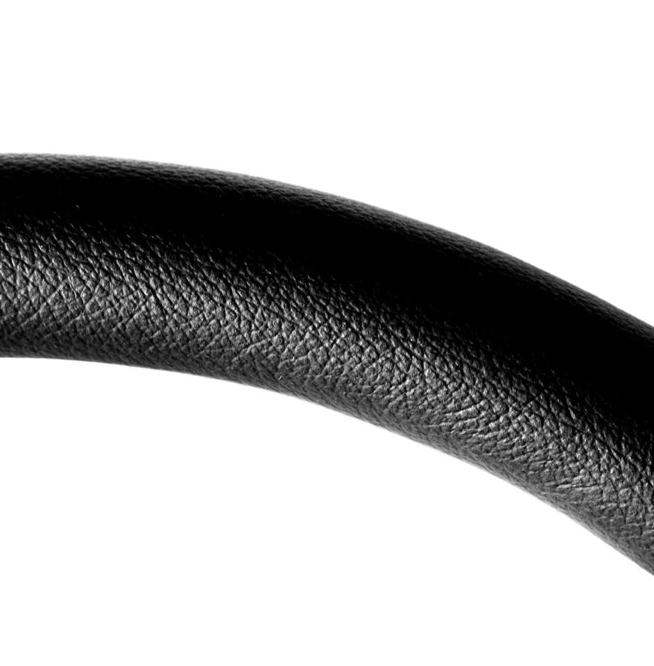 Volante Sector D 14" viene aluminio mecanizado con acabado de cuero negro  Foto 4 de 4