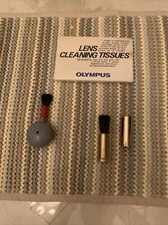 Cleaning Brush, Blower Brush, And Lens Cleaning Tissues. Cleaning Supplies