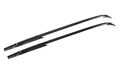 BLACK ROOF RAIL BARS ALUMINIUM RAILS FOR LAND ROVER DISCOVERY SPORT L550 2014+ - Picture 5 of 13