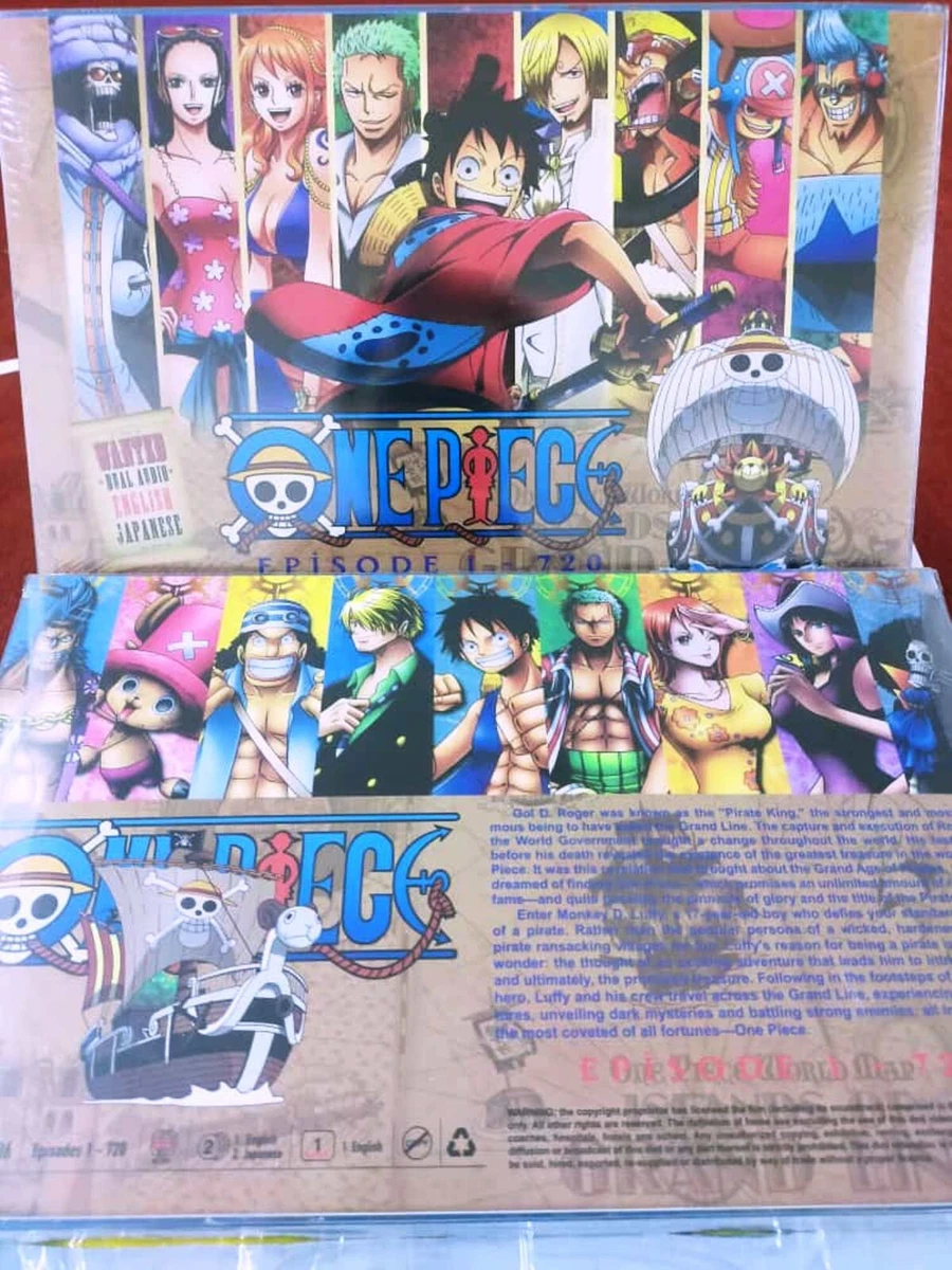 Anime Dvd One Piece [Eps 1 -1027] Complete ENGLISH DUB/SUB Box Set - DHL