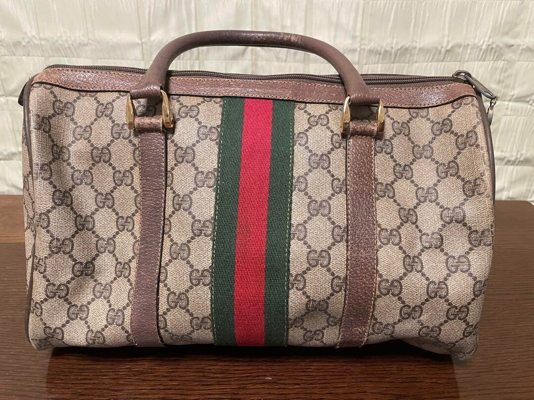 バッグ 90s archive grunge old GUCCI Boston y2k バッグ 90s archive grunge old GUCCI Boston y2k