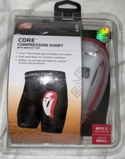 Size SMALL Boys Shock Doctor CORE BRIEF with Bio-Flex CUP New