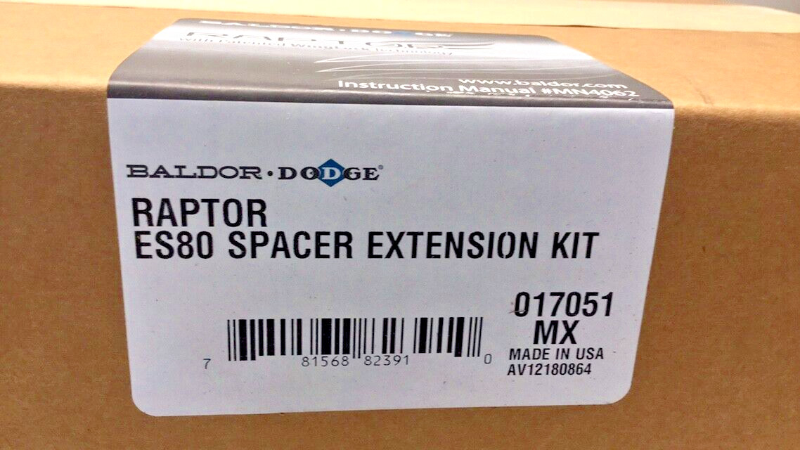 Dodge 017051 Spacer Hub Extension Kit Raptor ES80