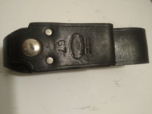 Kirkpatrick Leather Black Duty Belt Pouch Mace Pepper Spray Number 67 US Made - Picture 11 of 16