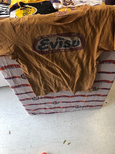 Camiseta Evisu de principios de la década de 2000 para hombre talla grande usada muy limpia - Imagen 1 de 5