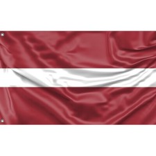 Latvia Flag, Unique Design, 3x5 Ft / 90x150 cm size, EU Made