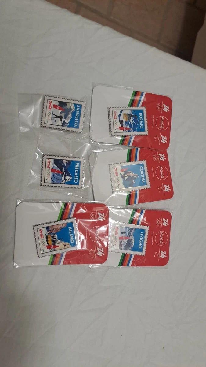 Italien Olympische Spiele Coca-Cola Serie Briefmarken Satz
