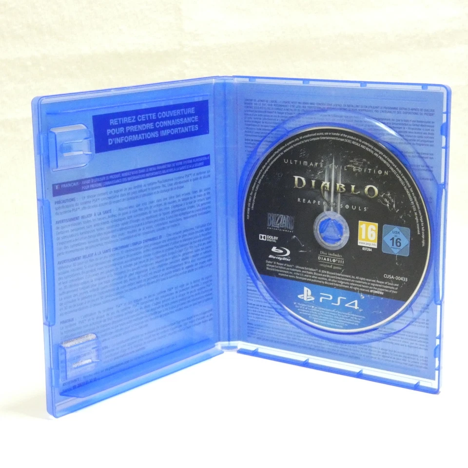 DIABLO REAPER OF SOULS ULTIMATE EVIL EDITION JEU CONSOLE PS4 SANS NOTICE PAL FRA, photo 2 sur 3