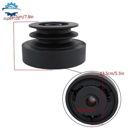Belt Section2B Centrifugal Clutch Motor 200630 25.4mm 1" Bore DUAL PULLEY 8-16HP - Picture 3 of 10