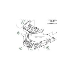 Cover originale Husqvarna per trattorino TC114-TS112-TC112-TS114