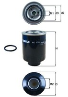 Mahle Kraftstofffilter KC 135D FüR Toyota
