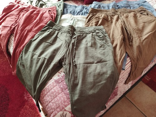 Bekleidungspaket Ärmellose Tops +3/4 Hosen 16 Teile Gr. 46