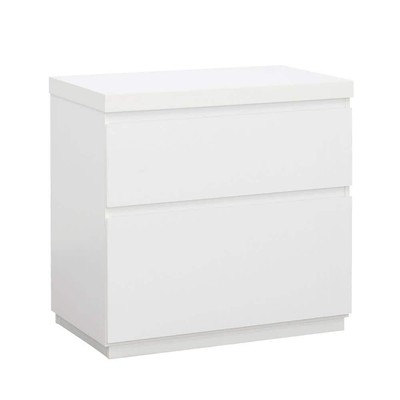 SAUDER Northcott 2-Drawer White Engineered Wood 30.551 in. W x Lateral File