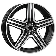 Alufelgen MAK LEWIS 18" 9J 5x112 ET 42 66.6 BLACK MIRROR
