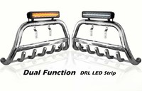 Bull Bar Mit LED Light Bar FüR Ford Transit Tourneo Connect 2014-2024