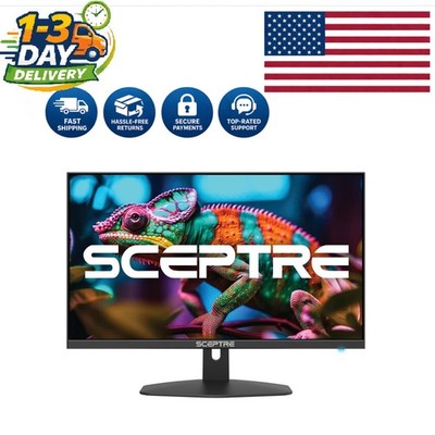 Frameless 27-Inch LED Monitor 100Hz - 1ms Response, Eye Care & Built-In Audio