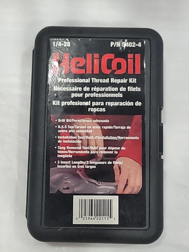 1/4-28 HELI-COIL #5402-4 Thread Repair Kit SS 4DCD7