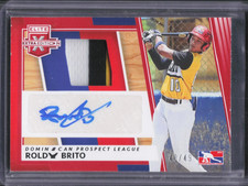 2022 Elite Extra Edition Roldy Brito Dominican Patch Auto Red /49 