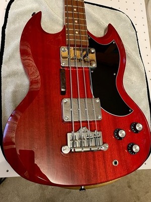 Epiphone EB-0 Bass Guitar 4 String Short Scale Bass Modified