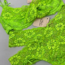 Agent Provocateur Margot Green 32C/2 Set NWT