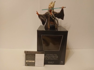 Star Wars Gentle Giant 2008 Shaak Ti Collectable Mini Bust Statue 0270/4000