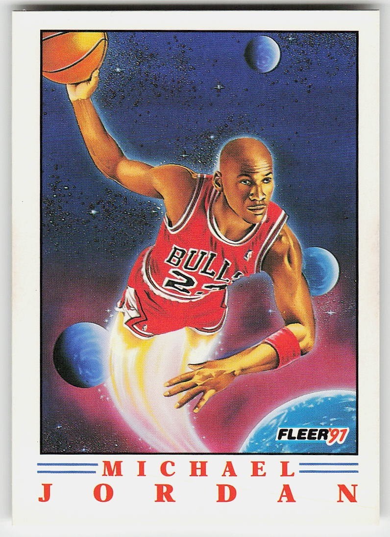 1991-92 Fleer #2 Michael Jordan BASKETBALL Chicago Bulls