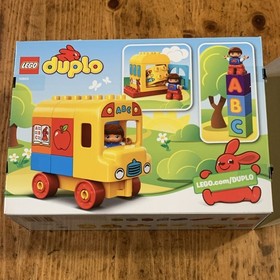 LEGO DUPLO My First Bus 10603 17 Piece Complete Boxed Set School Bus
