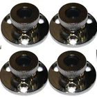 4X Chromed Brass 32mm Diameter Cable Gland for 8mm Cable BOAT YACHT MARINE