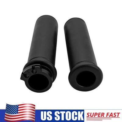 For Kawasaki VN1600A Classic 2004-2008 Smooth Pair 1'' Cable Throttle Hand Grips