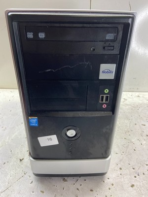 Vintage Retro Black ATX Computer PC Sleeper Case