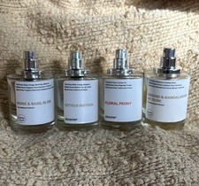 Bundle 4 Dossier Perfumes Fragrance Collectible Clean Nontoxic Samples