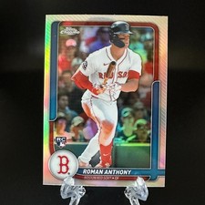 2026 Topps Flagship Collection 2 Roman Anthony Chrome Refractor #58 Red Sox RC