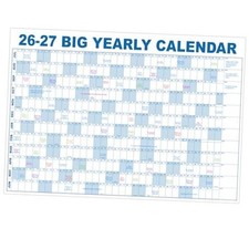 2026-2027 Dry Erase Wall Calendar - 35.2" x 50", 2026 Dry Erase Wall Calendar
