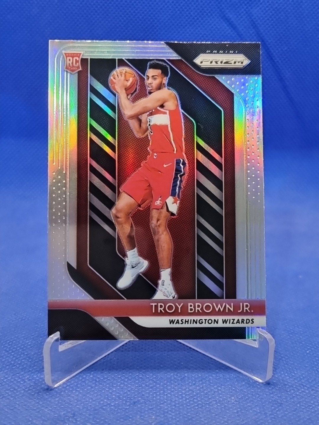 Troy Brown Jr 2018-19 Prizm Silver Rookie Card