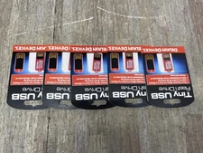 LOT OF 5 Delkin Devices 16 GB Tiny USB Flash Drive DDTNYUSB-16GB NEW in Package