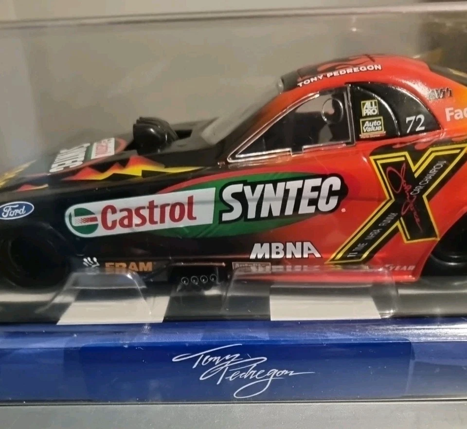 2003 New Winners Circle Tony Pedregon #72 NASCAR 1:24 Scale Die Cast Car #30231 - Image 2 of 4