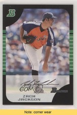 2005 Bowman Draft Zach Jackson Zachary Jackson #BDP123 READ d5h