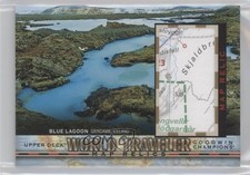 2018 Goodwin Champions World Traveler Map Relics Blue Lagoon Iceland #WT-58 2k5
