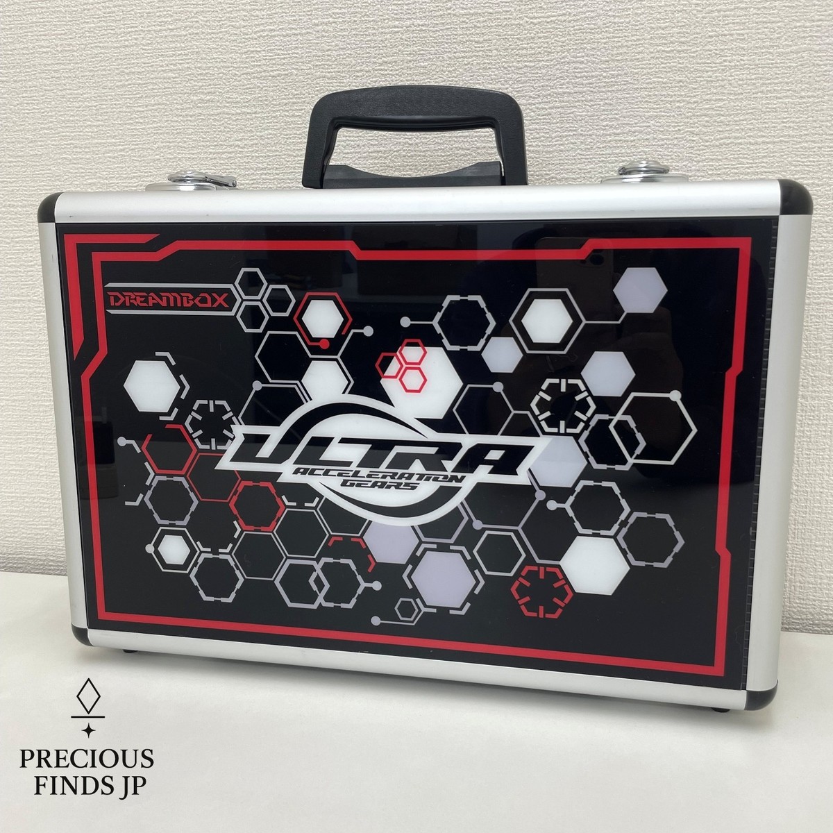 Beyblade X Hard Case by DREAM Box Black Ver Pro-Grade Storage for