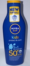 NIVEA SUN Kids Protect & Care 5 in 1 Skin UVA & UVB Protection SPF 50+ 200ml 37.50 per litre