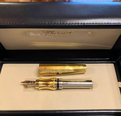 Chopard × Stipula Limited Edition Füllfederhalter Doppelmarkenname unbenutzt gut