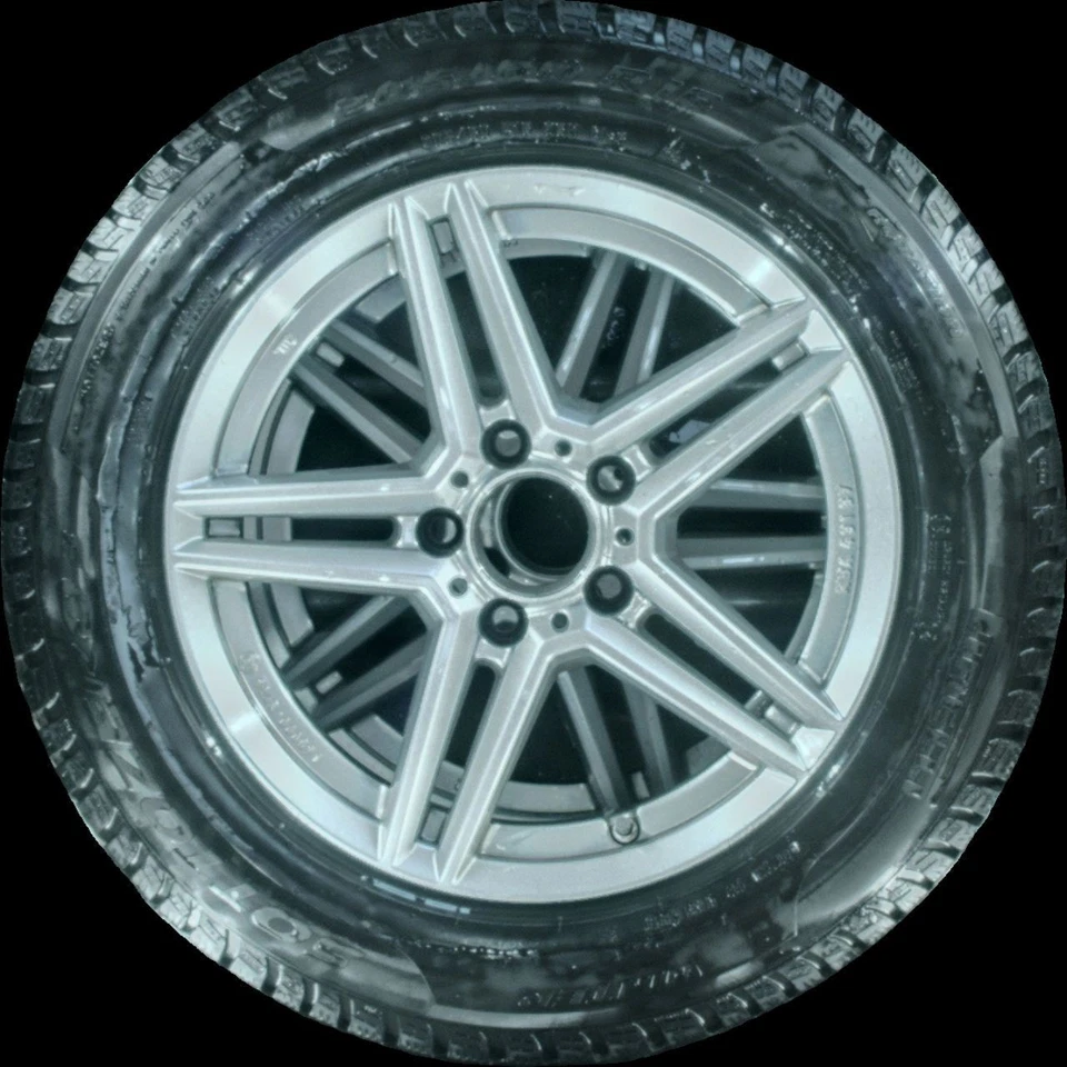 205/60 R16 Winterreifen C-KLASSE W205 16 Zoll Alufelgen Komplettsatz 5-6mm - Bild 2 von 4
