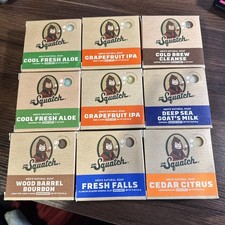 Lot Of 9 Dr. Squatch Natural Bar Soap Pack Multiple Scents