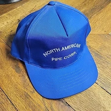 SAN SUN HAT ~ Blue North American Pipe Corp. H14