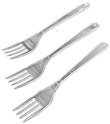 500x Mehrweg Transparent Gabel 18cm Besteck Wiederverwendbar Geschirr Mehrweg