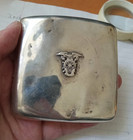 1912 Sterling Silver Cigarette Case USNA NAVAL ACADEMY 93.3 grams