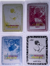 2025 Leaf Vivid Baseball Robert Calaz Base Printing Plate 1/1 Set