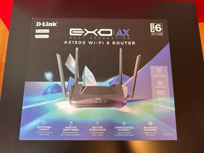 D-Link EXO AX AX1500 5GHz Wi-Fi 6 Router (DIR-X1560) ohne Modem, gebraucht