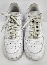 Nike Air Force 1 Low '07 Triple White Men's Size 10.5 CW2288-111 Preowned